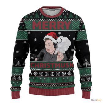 Custom Cosplay Elon Musk Ugly Sweater - Best Gift For Christmas | Favorety CA