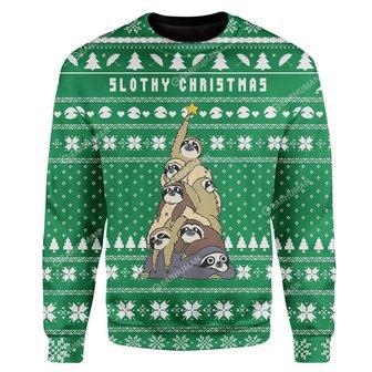 Custom Cosplay Slothy Ugly Sweater - Best Gift For Christmas | Favorety CA