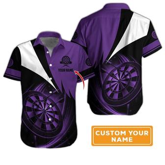 Customized Name Darts Hawaiian Shirt, Personalized Darts Hawaiian Shirts For Summer - Gift For Darts Lovers, Darts Players Uniforms - Seseable