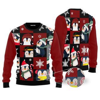 Cute Penguin Ugly Christmas Sweater For Men & Women | Favorety