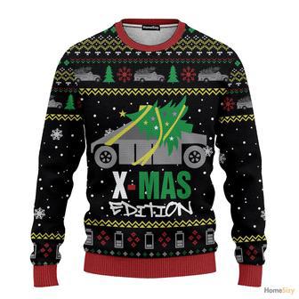 Cybertruck Edition Ugly Sweater Best Gift For Christmas | Favorety UK