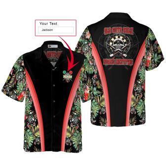 Darts Hawaiian Shirt Tropical Custom Name, Old Guys Rule Board Meeting Personalized Aloha Shirt For Summer, Perfect Gift For Friend, Darts Lovers | Favorety