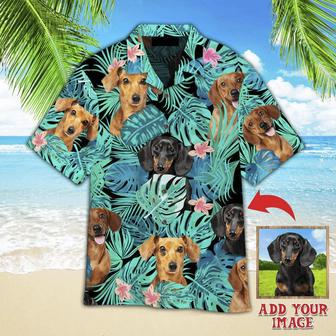 Dog Hawaiian Shirt Custom Photo, Dogs Tropical Personalized Hawaiian Shirts - Perfect Gift For Dog Lovers, Family, Friends - Seseable