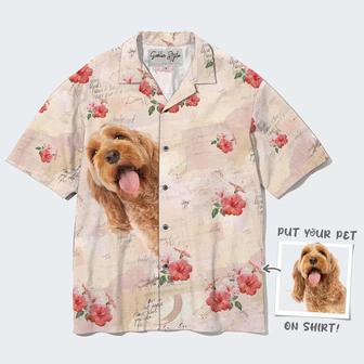 Dogs Custom Aloha Hawaii Shirt - Custom Photo Pet Personalized Hawaiian Shirt For Summer - Perfect Gift For Dog Lovers, Friend, Family - Seseable