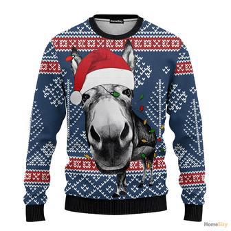 Donkey Funny Christmas Ugly Christmas Sweater | Favorety UK