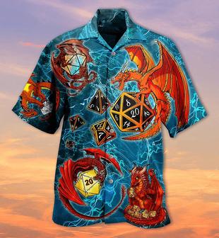 Dragon Aloha Hawaiian Shirt For Summer, Dragon Love Life Amazing Style Hawaiian Shirts Outfit For Men Women, Dragon Lovers - Seseable