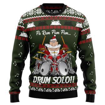 Drum Solo Ugly Christmas Sweater For Men And Women | Favorety DE