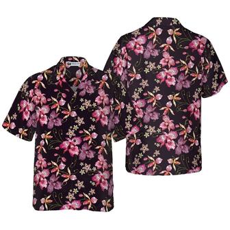 Floral Hawaiian Shirt, Flower Hawaiian Shirt, Colorful Aloha Shirt For Men Women, Perfect Gift For Husband, Wife, Friend, Family - Seseable
