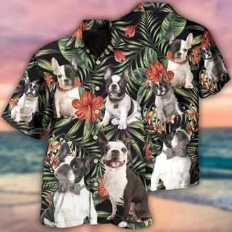 French Bulldog Aloha Hawaii Shirt - Dog Tropical Floral Style Hawaiian Shirt For Summer - Perfect Gift For Dog Lovers, Friend, Family - Seseable