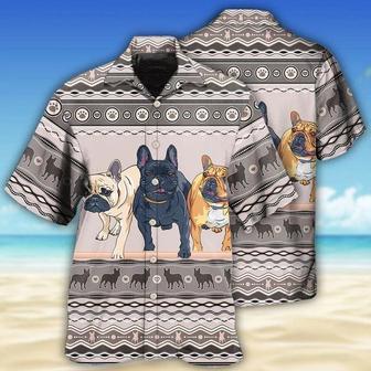 French Bulldog Aloha Hawaii Shirt - French Bulldog Lovely Pattern Hawaiian Shirt For Summer - Perfect Gift For Dog Lovers, Friend, Family - Seseable