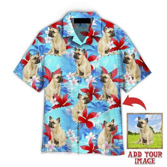 French Bulldog Hawaiian Shirt Custom Photo, French Bulldog Happy With Summer Beach Personalized Hawaiian Shirts - Gift For Dog Lovers, Family, Friends | Seseable CA