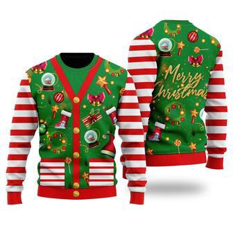 Funny Cardigan Style Ugly Christmas Sweater For Men And Women | Favorety DE