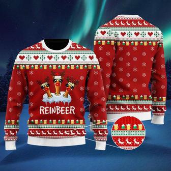 Funny Reinbeer Christmas Ugly Christmas Sweater For Men & Women | Favorety CA