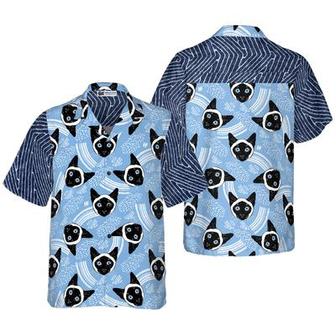 Grumpy Cat Hawaiian Shirt, Funny Cat Aloha Shirt For Men - Perfect Gift For Men, Cat Lovers, Husband, Boyfriend, Friend, Family | Favorety