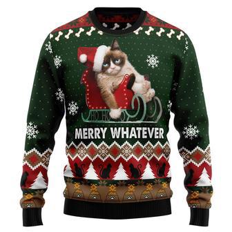 Grumpy Cat Ugly Christmas Sweater For Men And Women | Favorety AU