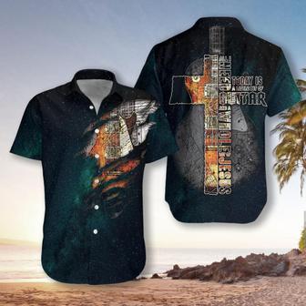 Guitar Hawaiian Shirts, All I Need Today Is A Little Bit Of Guitar Aloha For Men - Perfect Gift For Guitar Lovers, Guitarist, Music Lovers - Seseable