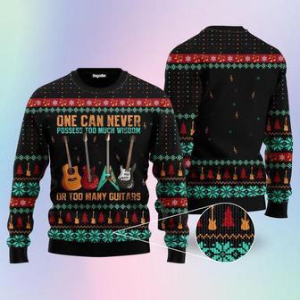 Guitar Old Vintage Ugly Christmas Sweater For Men & Women | Favorety DE