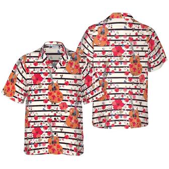 Guitars And Flowers Aloha Hawaiian Shirt, Guitars Aloha Shirt, Flowers Hawaiian Shirt For Summer - Perfect Gift For Men, Women, Friend, Family - Seseable