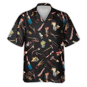 Halloween Hawaiian Shirt, Halloween The Killers Tropical Style Aloha Shirt For Men & Women - Halloween Gift For Members Family, Friends | Favorety AU