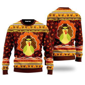 Happy Thanksgiving Ugly Christmas Sweater For Men & Women | Favorety