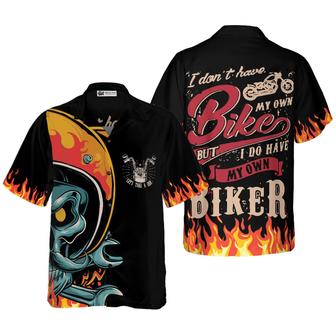 Have Your Own Biker Hawaiian Shirt, Colorful Summer Aloha Shirt For Men Women, Gift For Friend, Team, Bike Lovers - Seseable