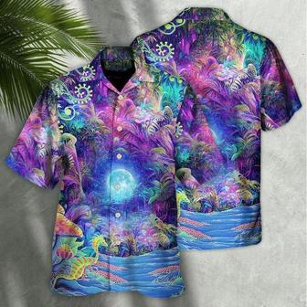 Hippie Aloha Hawaiian Shirt - Hippie Nature Is My Home Hawaiian Shirt For Summer - Perfect Gift For Friend, Family - Seseable