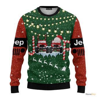 Hobby Jeep Car Christmas Ugly Sweater | Favorety DE