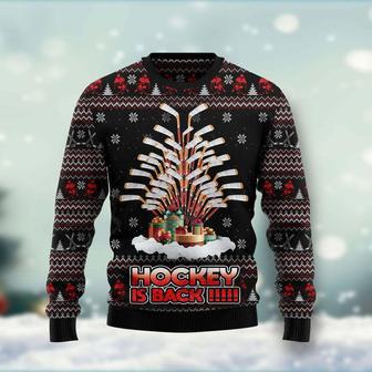 Hockey Is Back Ugly Christmas Sweater For Men & Women | Favorety UK