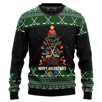 Hockey Ugly Christmas Sweater - Thegiftio UK