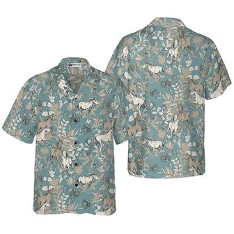 Horse Hawaiian Shirt, Beautiful Horse Aloha Shirt For Men - Perfect Gift For Horse Lovers, Husband, Boyfriend, Friend, Family - Seseable