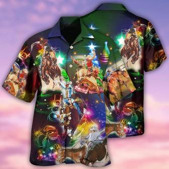 Horse Hawaiian Shirt For Summer - Horse Legacy Is Rodeo Hawaiian Shirt, Horse Christmas - Perfect Gift For Men, Women, Horse Racing Lovers, Christmas Gifts - Seseable