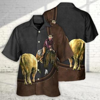 Horse Hawaiian Shirt For Summer - Horse Riding Horse Leather Style For Ken Hawaiian Shirt - Perfect Gift For Men, Horse Racing Lovers - Seseable