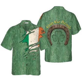 Irish Proud Erin Go Bragh Hawaiian Shirt, Colorful Summer Aloha Shirts For Men Women, Perfect Gift For Husband, Wife, Friend, Family - Seseable