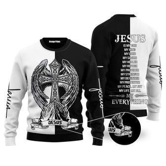 Jesus Easter Ugly Christmas Sweater For Men & Women | Favorety AU