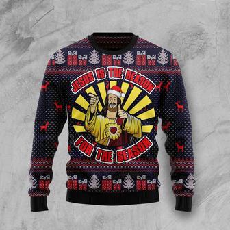 Jesus Is The Reason For The Season Ugly Christmas Sweater For Men & Women | Favorety AU