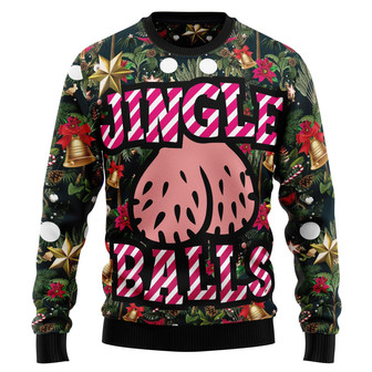 Jingle Balls Ugly Christmas Sweater For Men And Women - Thegiftio UK