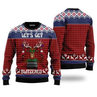 Let’s Get Slouchy Ugly Christmas Sweater For Men & Women | Favorety