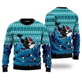 Love Oracle Whale Ugly Christmas Sweater For Men & Women | Favorety CA