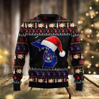 Michigan Christmas Funny Ugly Sweater - Thegiftio UK
