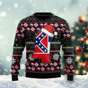 Mississippi Magnolia Funny Ugly Sweater - Thegiftio UK