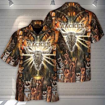 Music Hawaiian Shirt, Music Light, Music Event Wacken Open Air Aloha Shirt For Men And Women - Perfect Gift For Music Lovers | Favorety AU