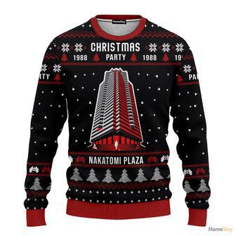 Nakatomi Plaza Ugly Christmas Sweater For Men And Women | Favorety AU