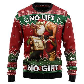 No Lift No Gift Ugly Christmas Sweater For Men And Women | Favorety AU