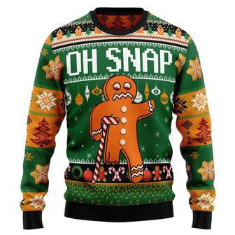 Oh Snap Gingerbread Ugly Christmas Sweater | Favorety AU