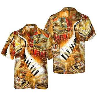 Piano Hawaiian Shirt, Piano Is My Passion Hawaiian Shirt, Colorful Summer Aloha Shirt For Men Women, Perfect Gift For Friend, Team, Piano Lovers - Seseable