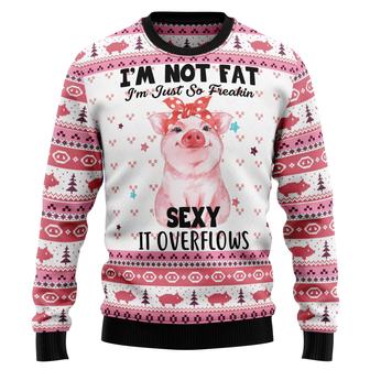 Pig Overflows Ugly Christmas Sweater - Thegiftio UK