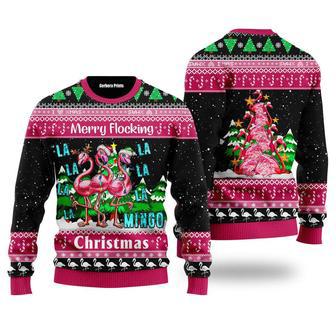 Pink Flamingo Ugly Christmas Sweater For Men And Women | Favorety UK