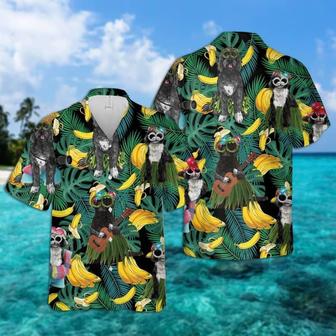 Portuguese Water Dog Hawaiian Shirt, Tropical Summer Leaves Hawaiian Shirt For Men - Perfect Gift For Portuguese Water Dog Lovers, Friend, Family - Seseable