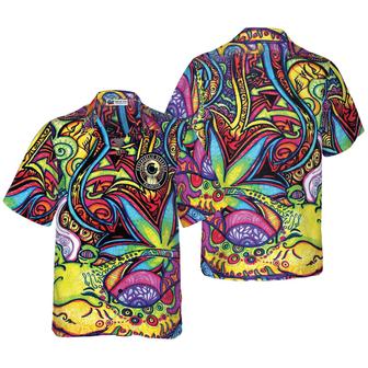 Psychedelic Research Volunteer Hawaiian Shirt, Colorful Summer Aloha Shirt For Men Women, Perfect Gift For Friend - Seseable