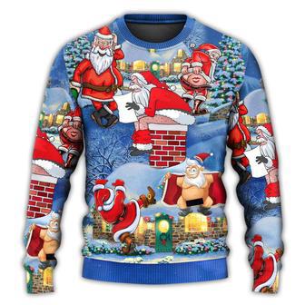 Rebellious Santa Claus Drunk Beer Troll Xmas Funny Ugly Christmas Sweaters | Favorety CA